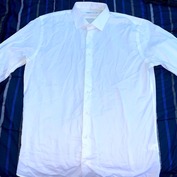 Mens Nordstrom Rack White French Cuff 